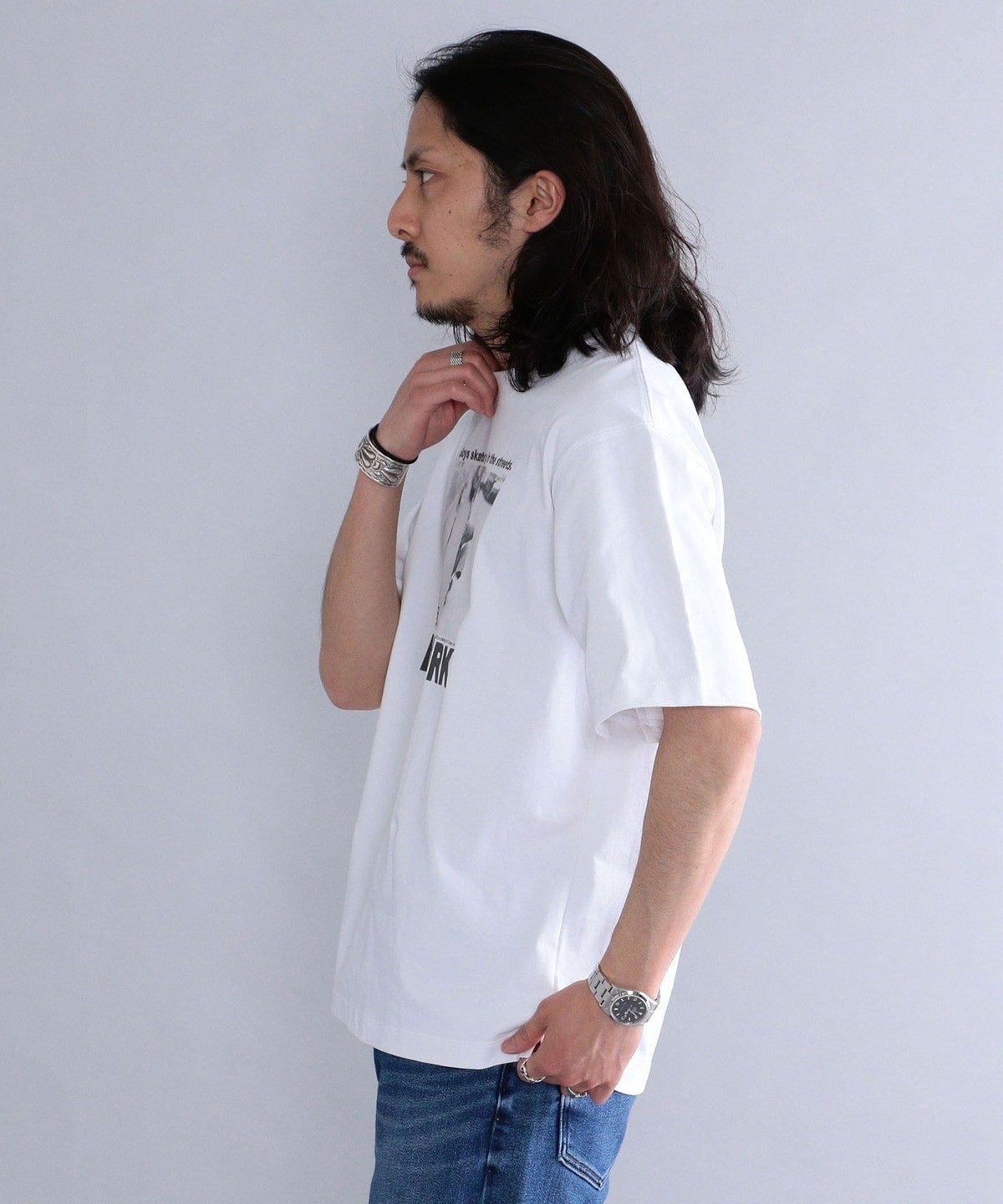 SHIPS: LIFE MAGAZINE フォトプリント Tシャツ