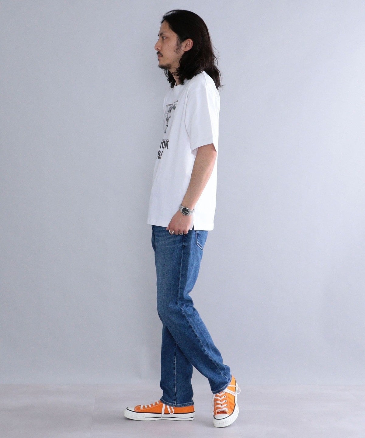 SHIPS: LIFE MAGAZINE フォトプリント Tシャツ