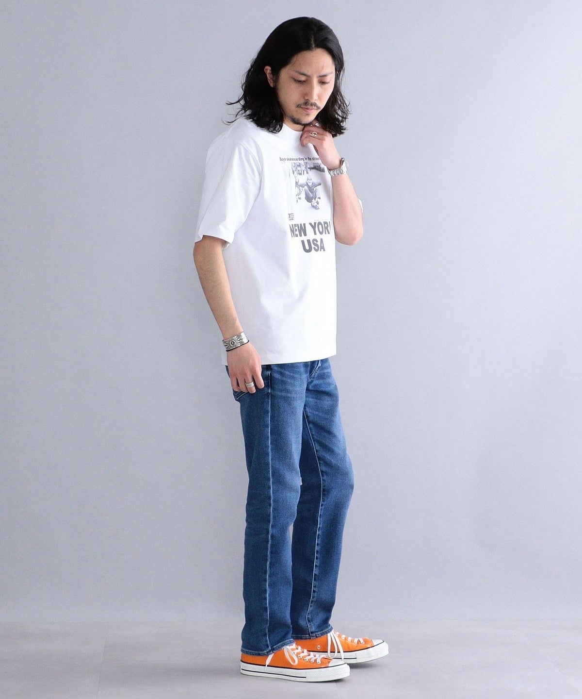 SHIPS: LIFE MAGAZINE フォトプリント Tシャツ