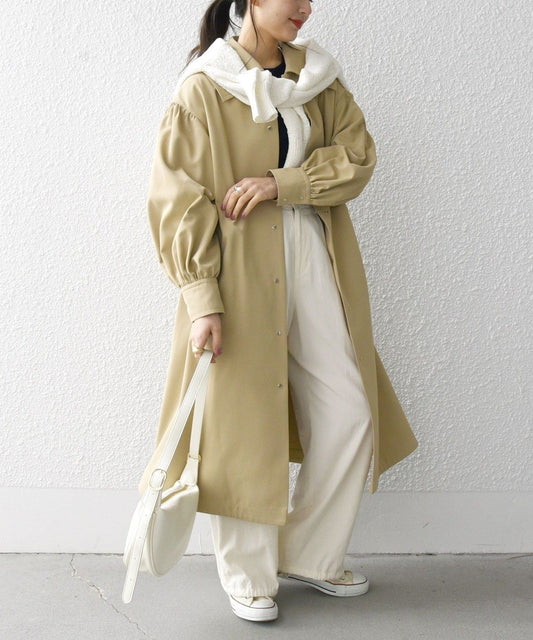 SHIPS any: 〈洗濯機可能〉クラシカル ステンカラー トレンチ コート