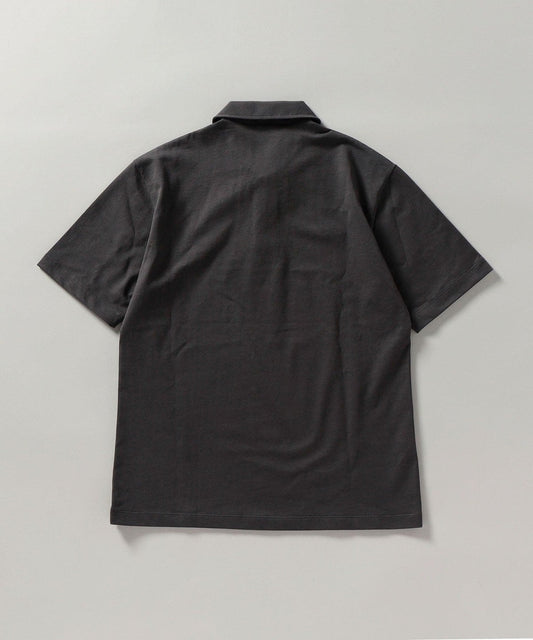 【WEB限定】SHIPS: 形態安定 防シワ加工 テレワーク ビズ セミワイドカラー ポロシャツ