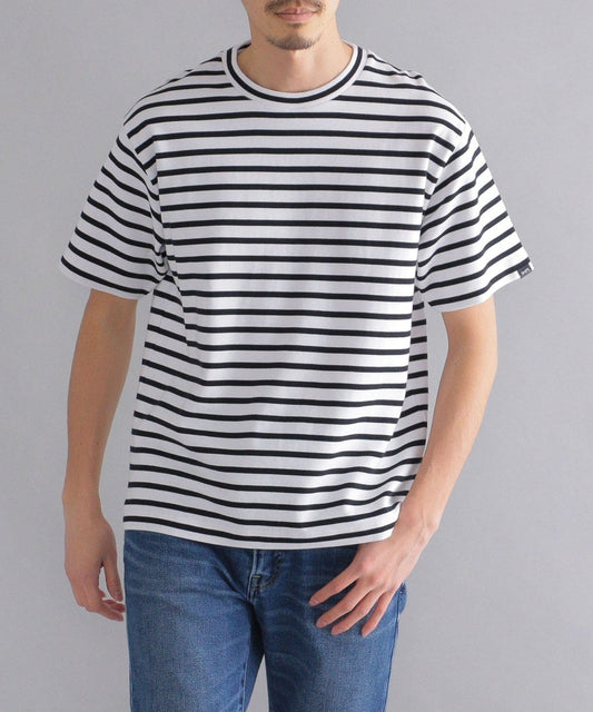 SHIPS: ミラノリブ クルーネック プルオーバー Tシャツ 22SS