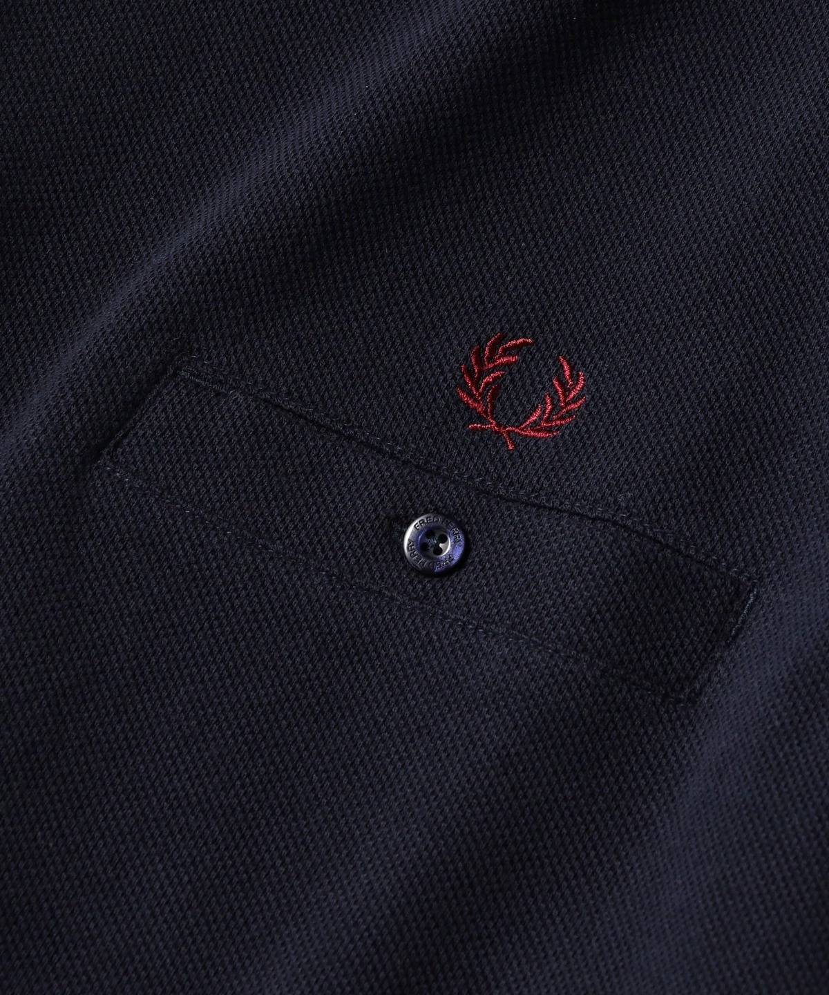 FRED PERRY: SHIPS別注 ピケ ポケット Tシャツ