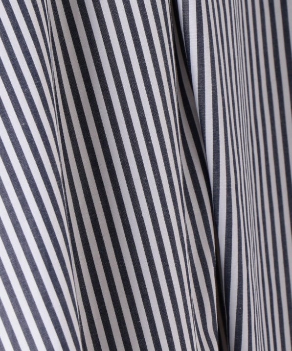 タイプライターフレアスカートstripe