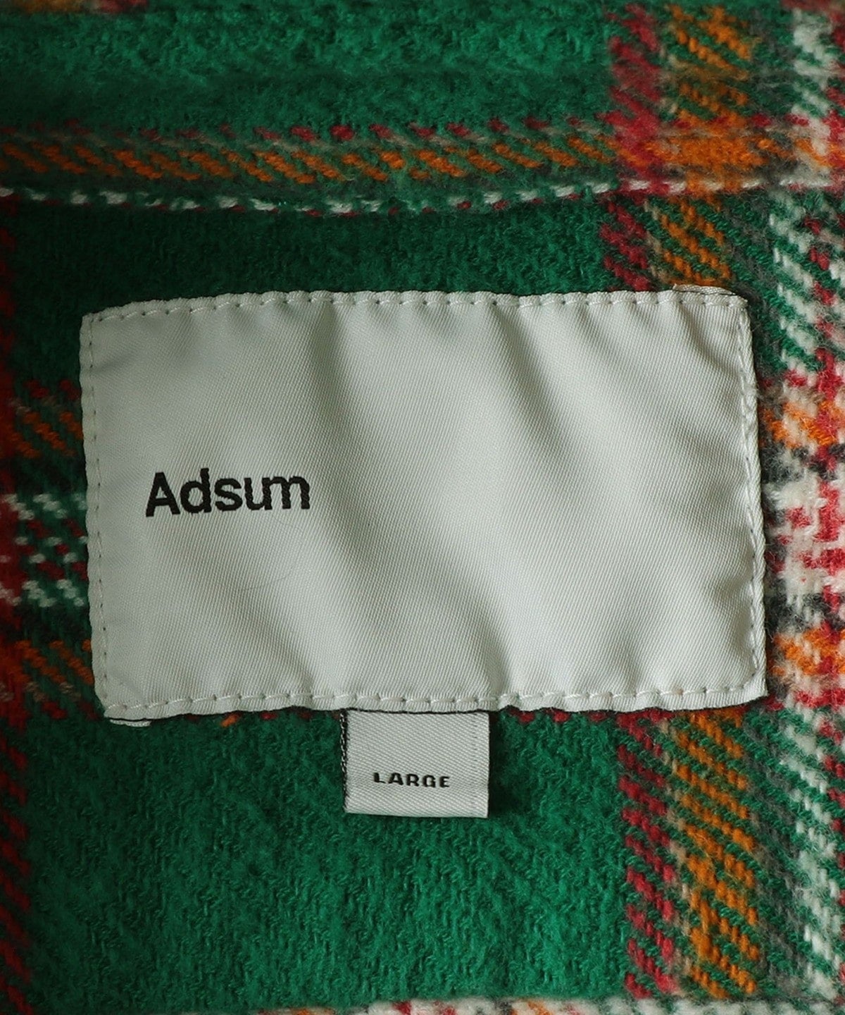 Adsum: PLAID WORK SHIRT
