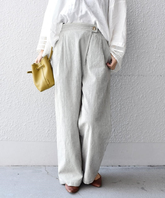 liflattie ships:コードレーンスラントパンツ