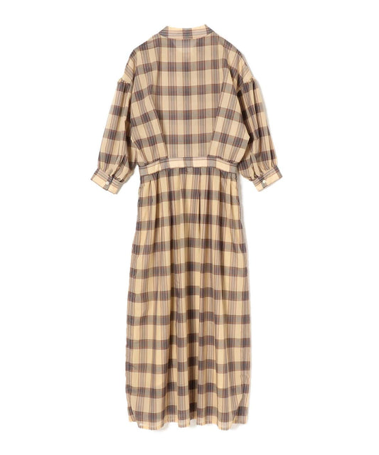 A PUPIL:チェックマキシドレス