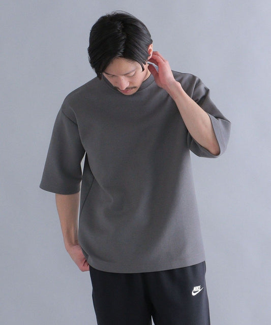 SHIPS: ダブルフェイス リラックス ハーフスリーブ Tシャツ