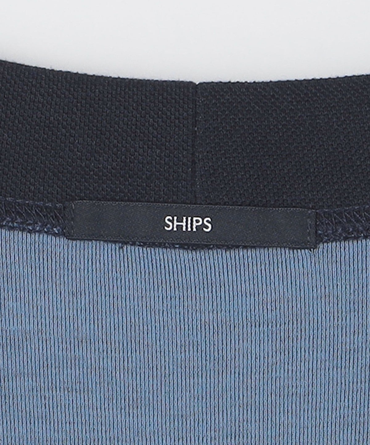 SHIPS: 鹿の子 ダブルフェイス Vネック カーディガン