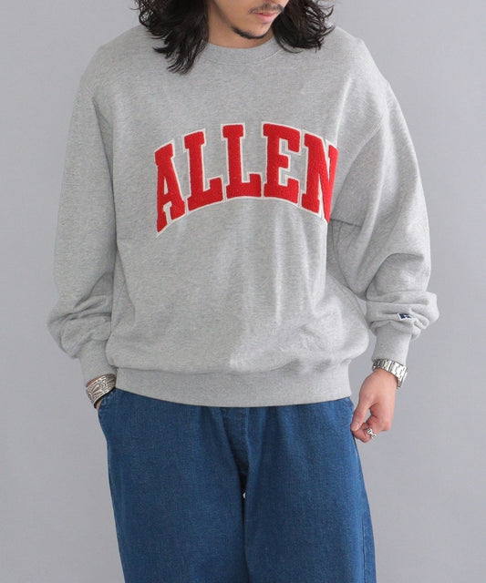 【WEB限定/SHIPS別注】RUSSELL ATHLETIC: カレッジ サガラ刺繍 スウェット