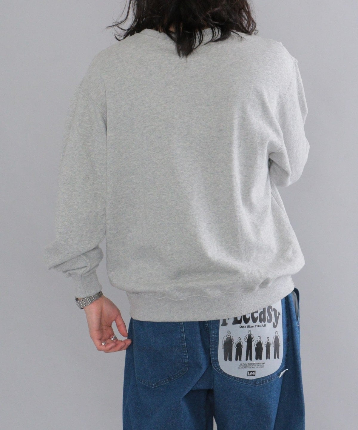 【WEB限定/SHIPS別注】RUSSELL ATHLETIC: カレッジ サガラ刺繍 スウェット