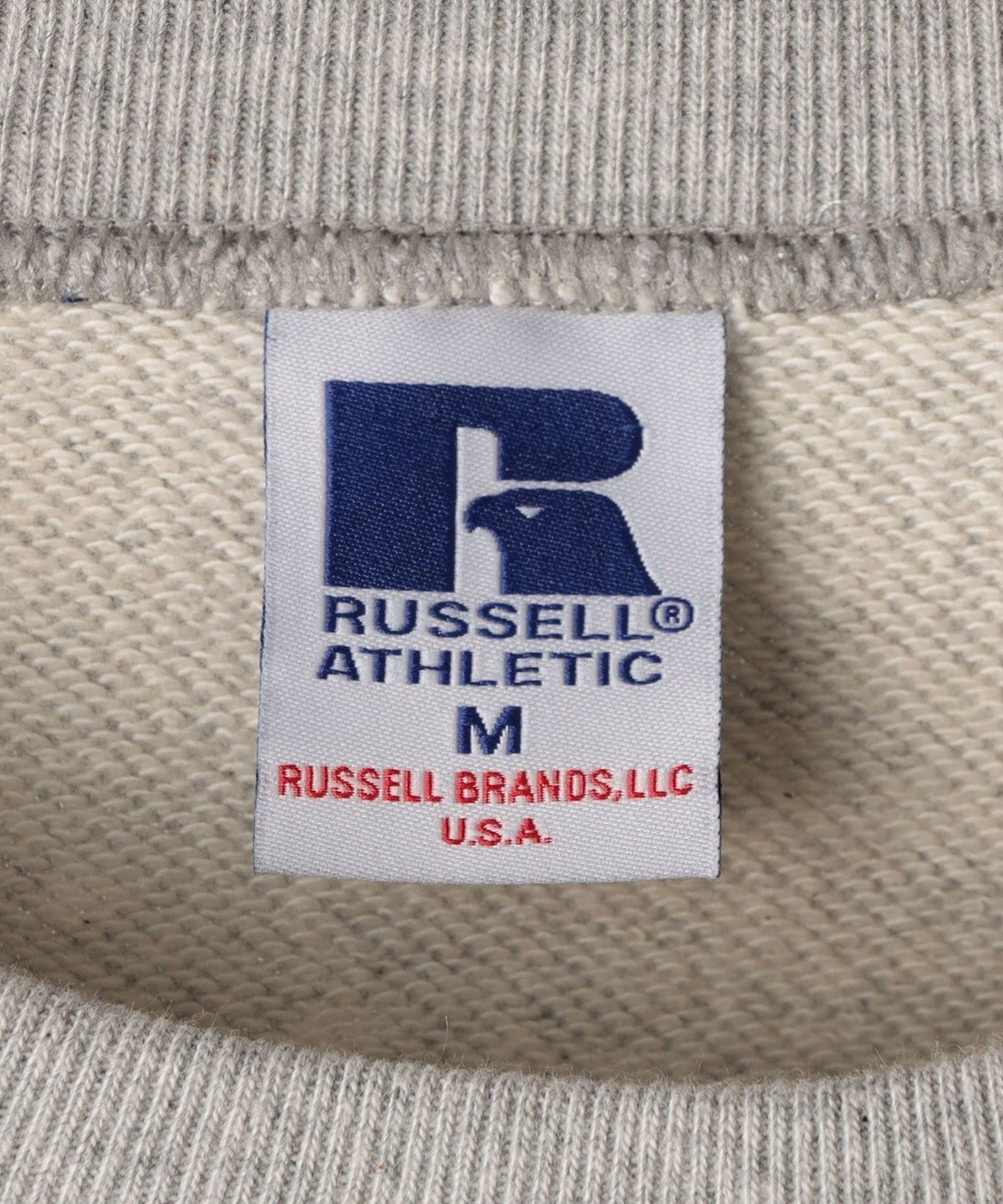 【WEB限定/SHIPS別注】RUSSELL ATHLETIC: カレッジ サガラ刺繍 スウェット