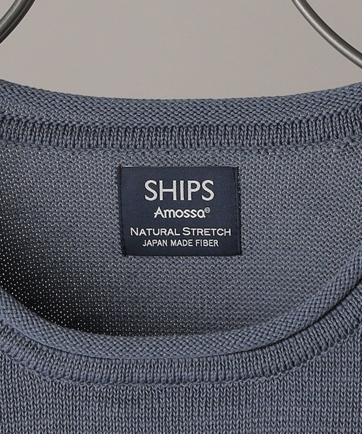 SHIPS:〈手洗い可能〉AMOSSA(R) ロールネック プルオーバー ニット