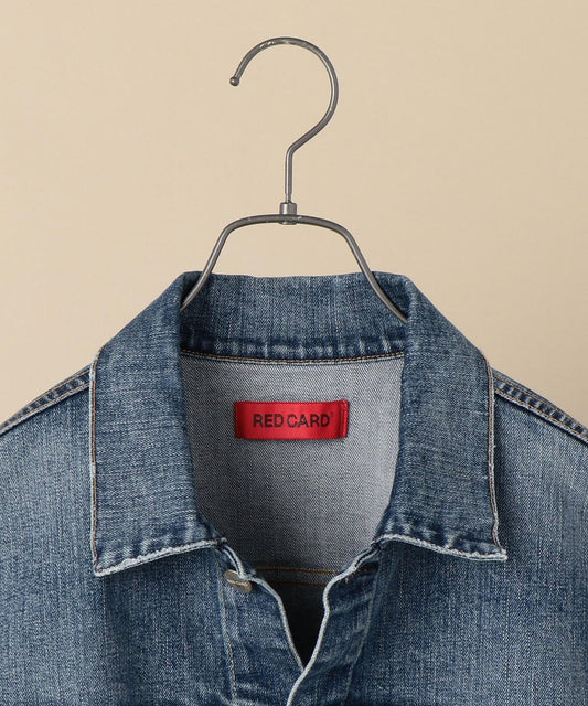 RED CARD×SHIPS: 別注 ストレッチ デニム ジャケット