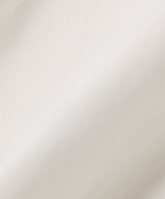 〈洗濯機可能〉ピンオックス 刺繍 オーバー シャツ