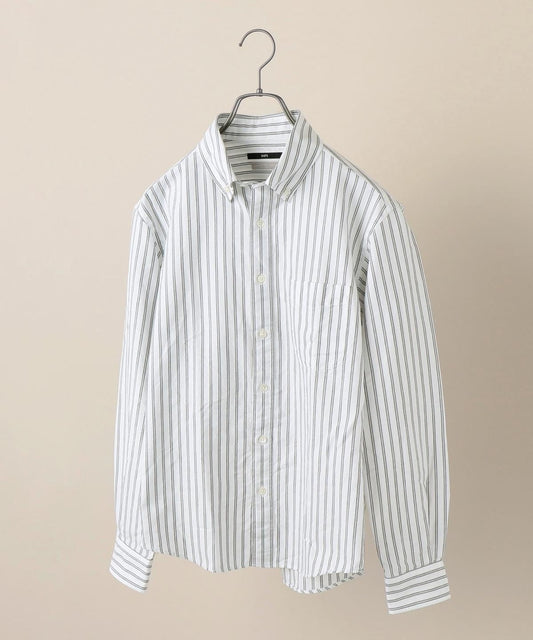 SHIPS: ペルヴィアン ピマ オックスフォード ストライプ ボタンダウンシャツ