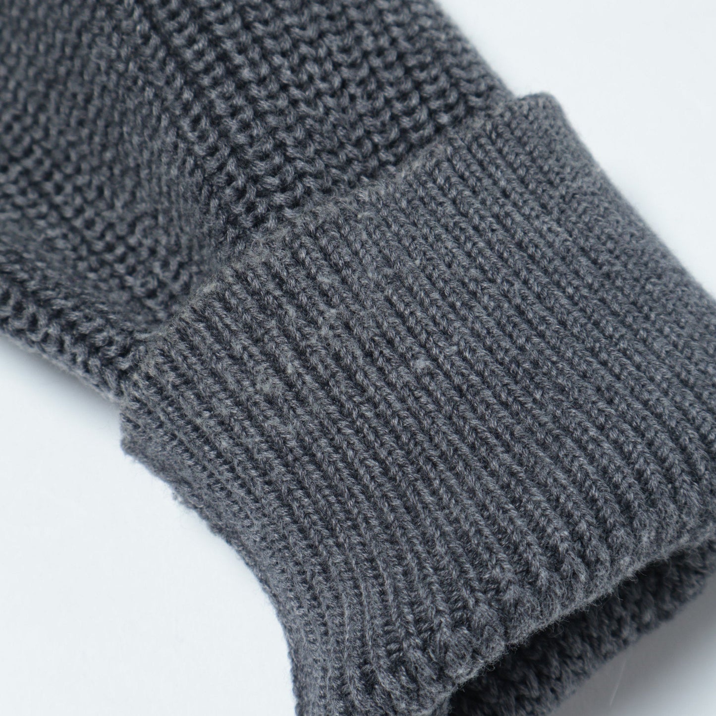 【WEB限定】SHIPS: 《洗えるニット》畦編み リラックスフィット モックネック プルオーバー