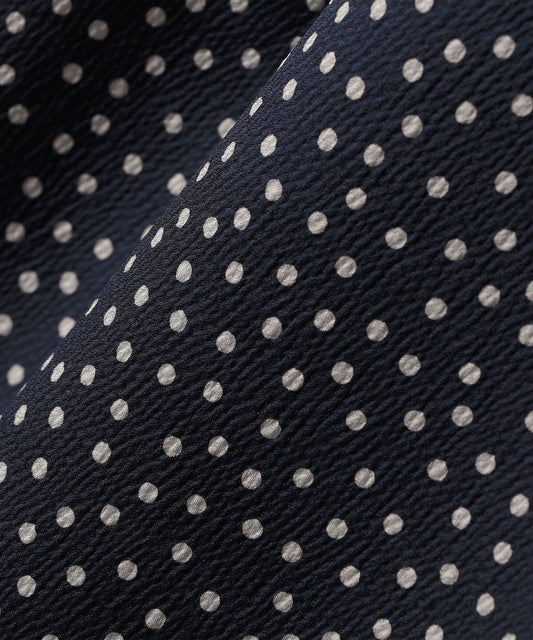 〈洗濯機可能〉ドットプリントマーメイドワンピース