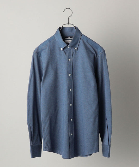 SHIPS:ALBINI  ジャージ オックスフォード ボタンダウンシャツ