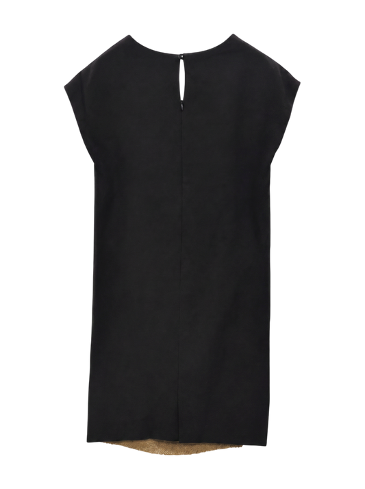 LB:TWEED COMBI JERSEY DRESS