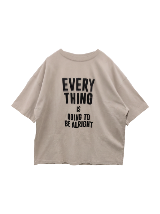 【SHIPS別注】81BRANCA:5分袖 ロゴ TEE 24SS