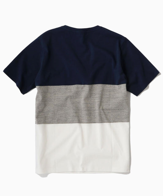 SHIPS: MADE IN JAPAN ワイドボーダー Vネック Tシャツ 19SS