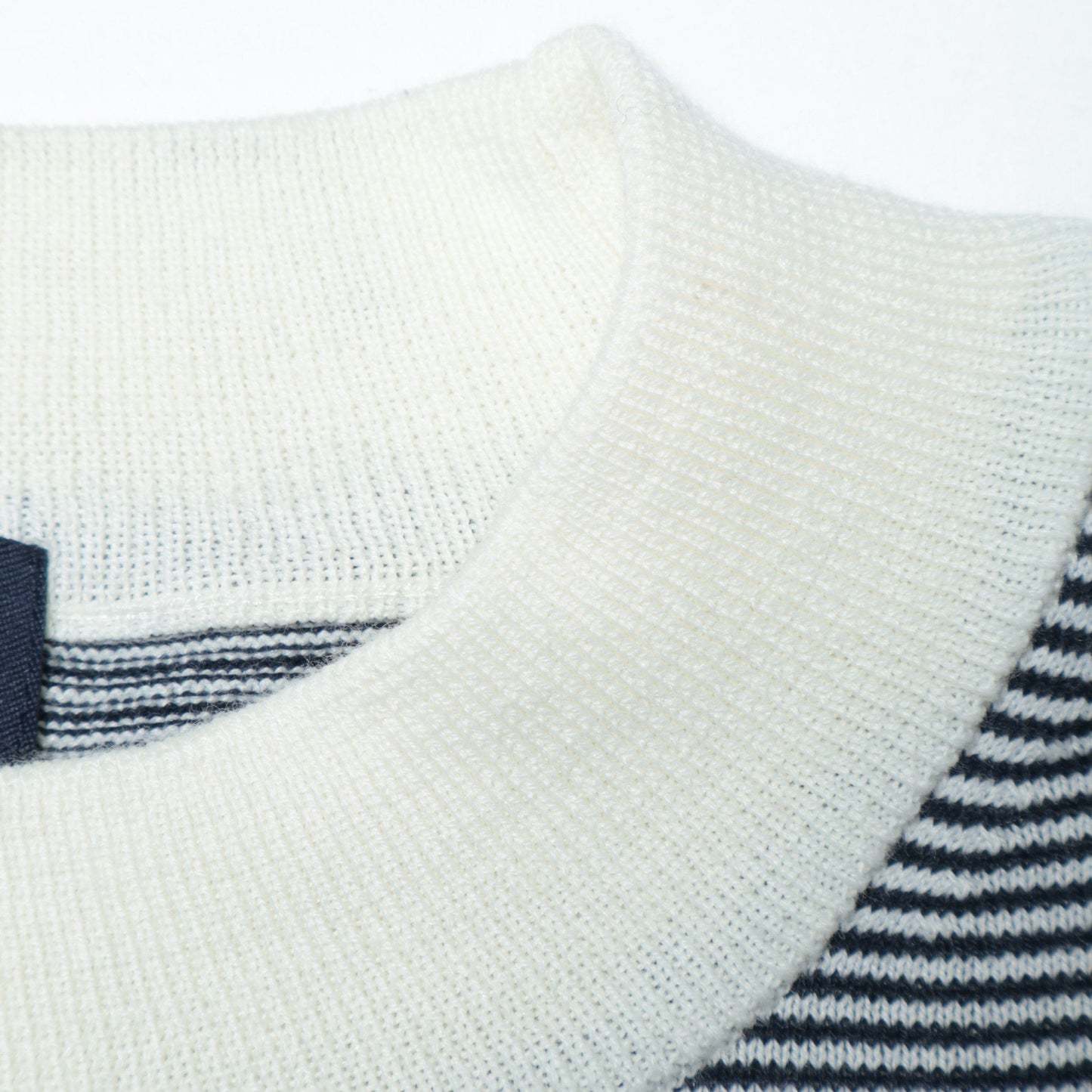 SHIPS: CORDURA(R) TEXBRID(R) モックネック ニット Tシャツ