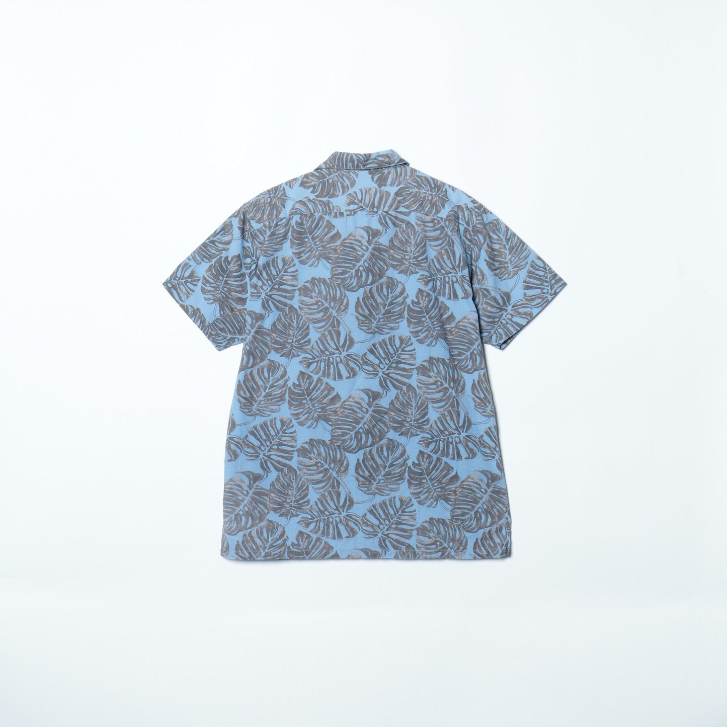 SHIPS:REAF MOTIF OPEN/C S/S SHIRT