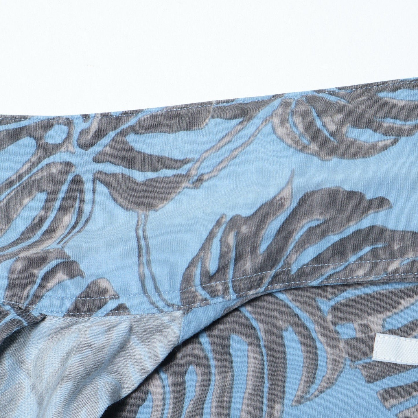SHIPS:REAF MOTIF OPEN/C S/S SHIRT