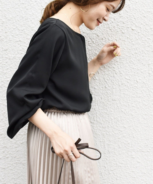 【WEB限定】〈手洗い可能〉スリーブチェンジ4WAYブラウス