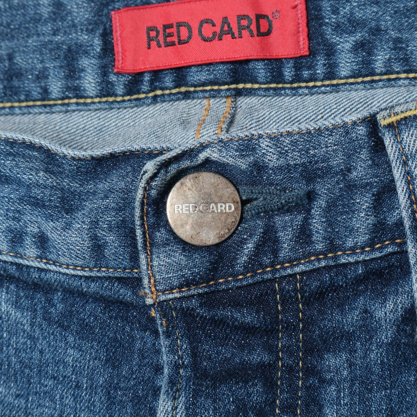【WEB限定/SHIPS別注】RED CARD: 別注 ジャストレングス ストレッチ スリムテーパードデニム≪RHYTHM≫