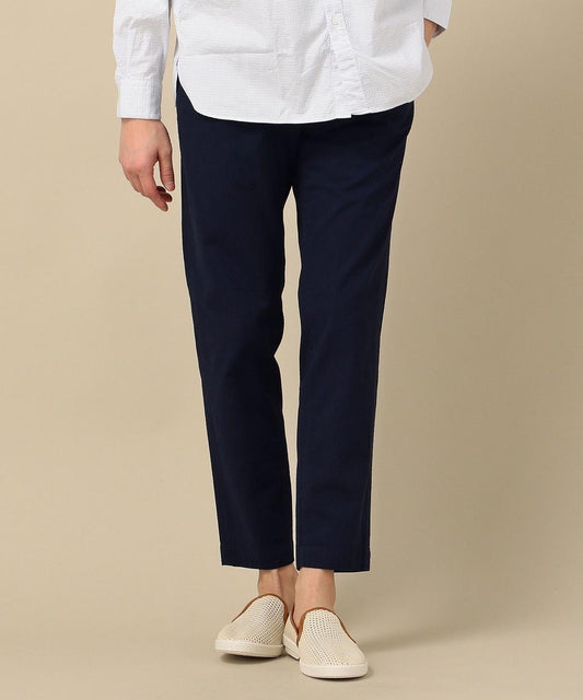 SHIPS: シルク混 シアサッカー ストレッチ セットアップ対応 イージーパンツ