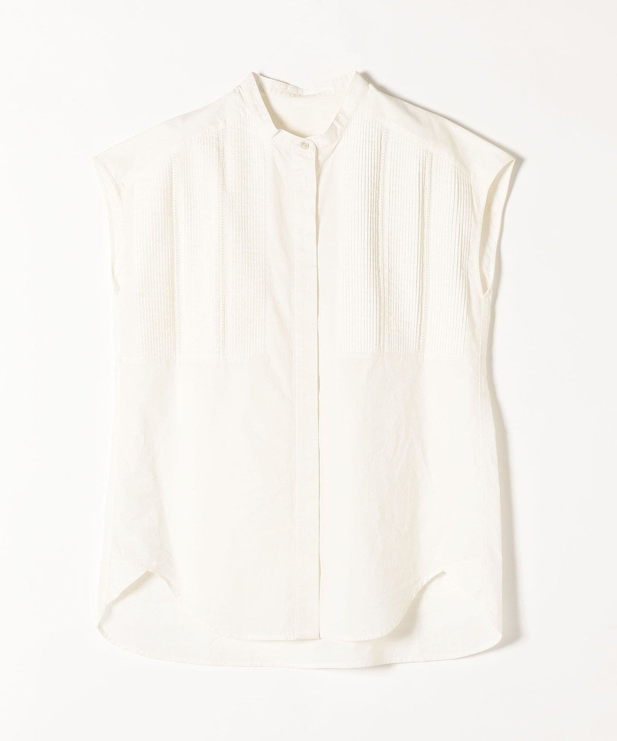SHIPS any: ピンタック ロングシャツ〈ウォッシャブル〉