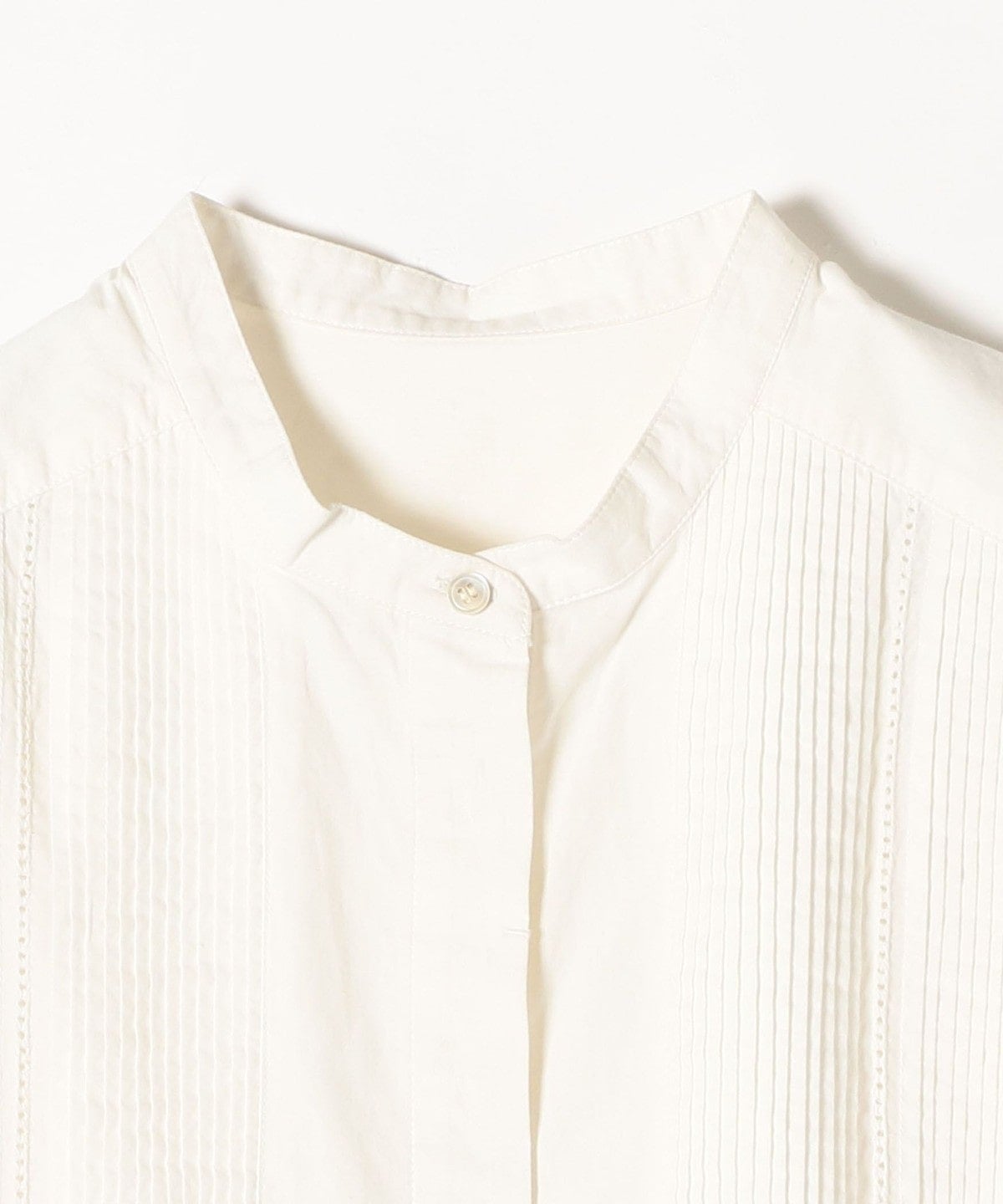 SHIPS any: ピンタック ロングシャツ〈ウォッシャブル〉