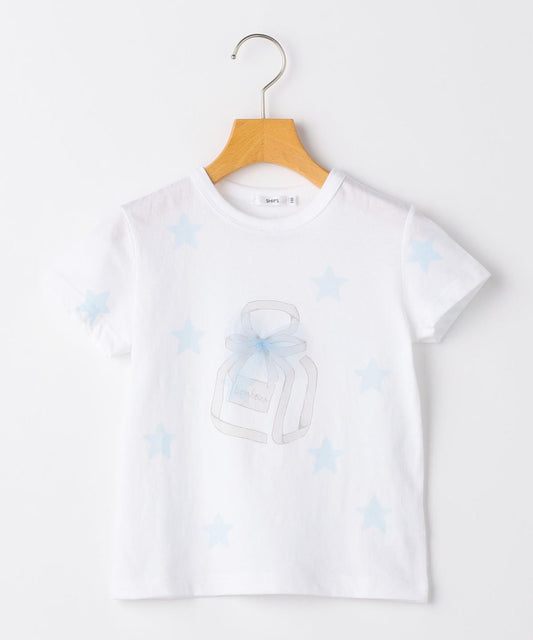 SHIPS KIDS:ドット&スター プリント TEE(100〜130cm)