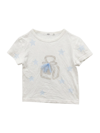 SHIPS KIDS:ドット&スター プリント TEE(100〜130cm)