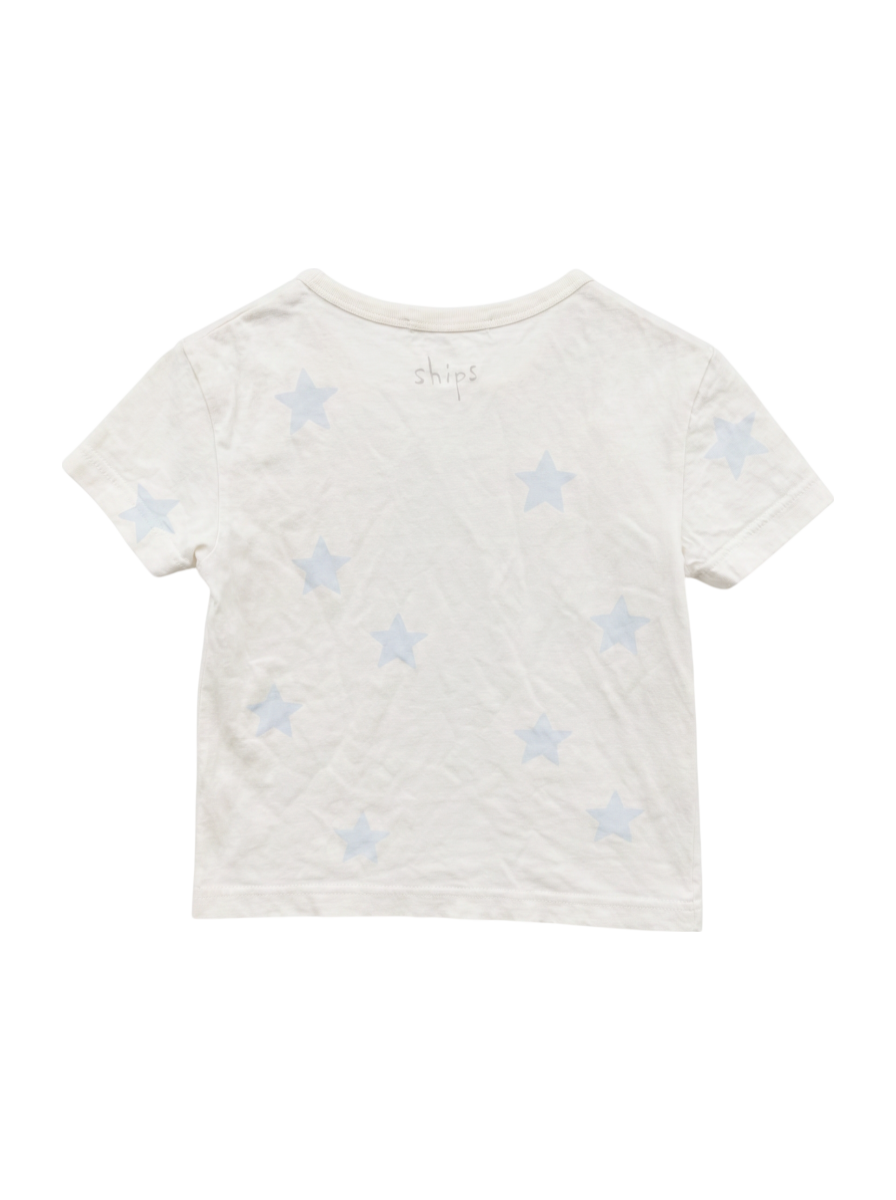 SHIPS KIDS:ドット&スター プリント TEE(100〜130cm)