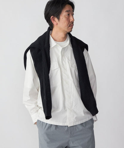 SHIPS: SOLOTEX(R) サフィラン リネン ハイブリッド レギュラーカラーシャツ