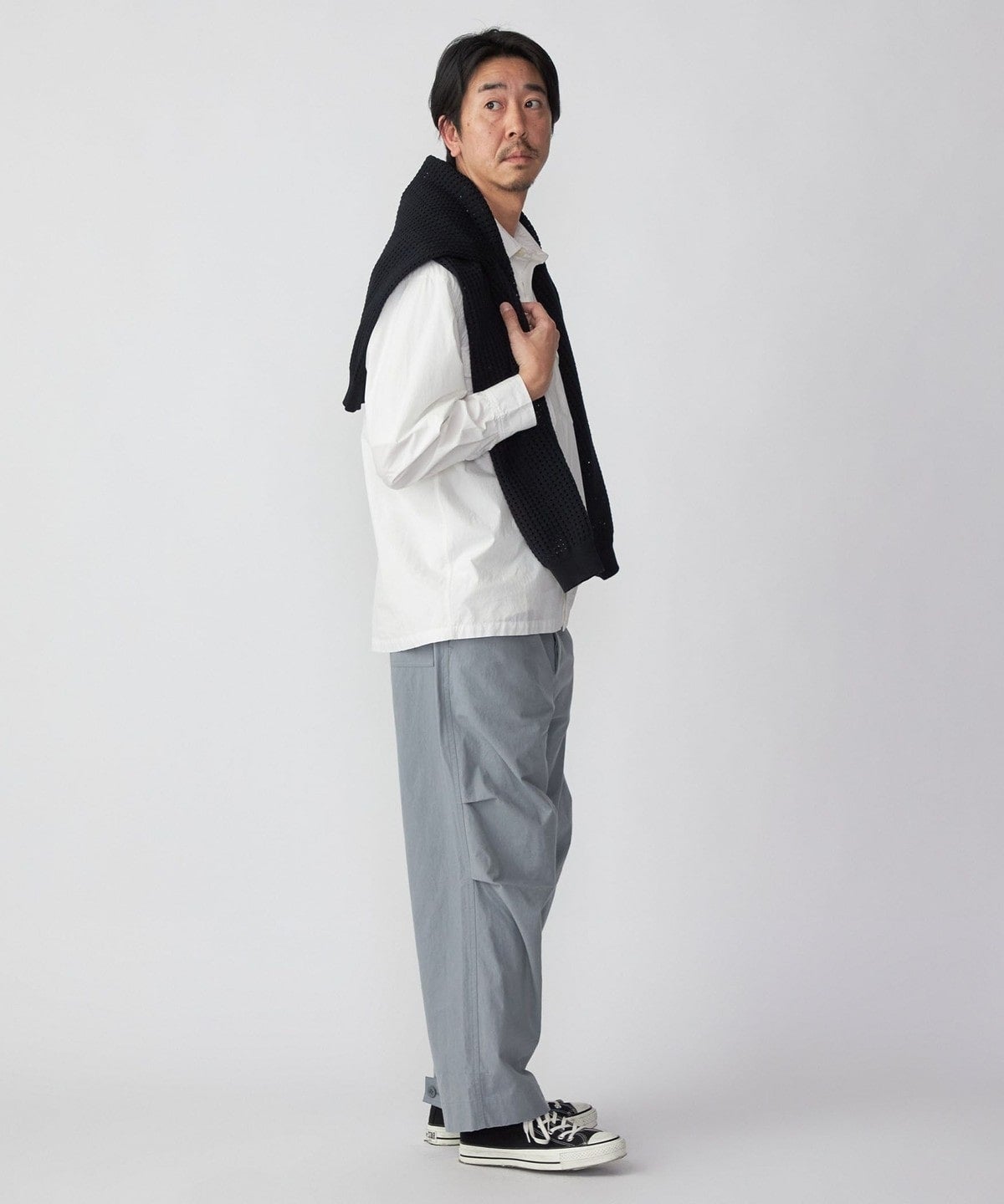 SHIPS: SOLOTEX(R) サフィラン リネン ハイブリッド レギュラーカラーシャツ