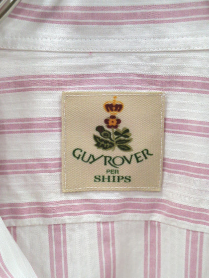 GUY ROVER: マルチストライプ ワンピースカラー シャツ