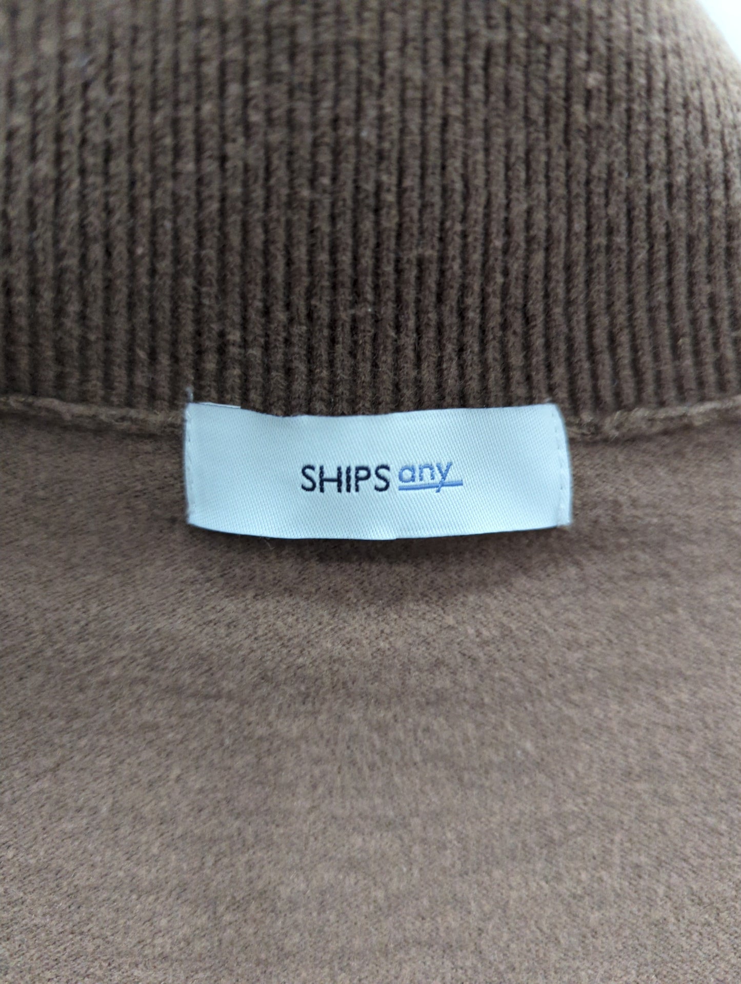 SHIPS any:〈手洗い可能〉レイヤード ニット ワンピース