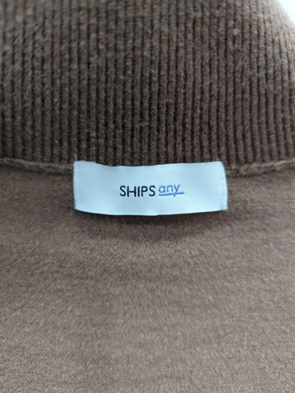 SHIPS any:〈手洗い可能〉レイヤード ニット ワンピース