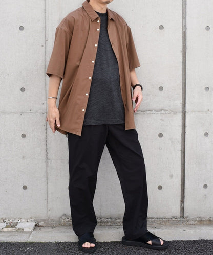 SHIPS any: バンブー レーヨン ルーズ ハーフスリーブ シャツ ［BRIOS］