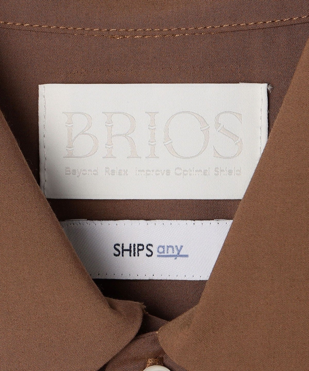 SHIPS any: バンブー レーヨン ルーズ ハーフスリーブ シャツ ［BRIOS］