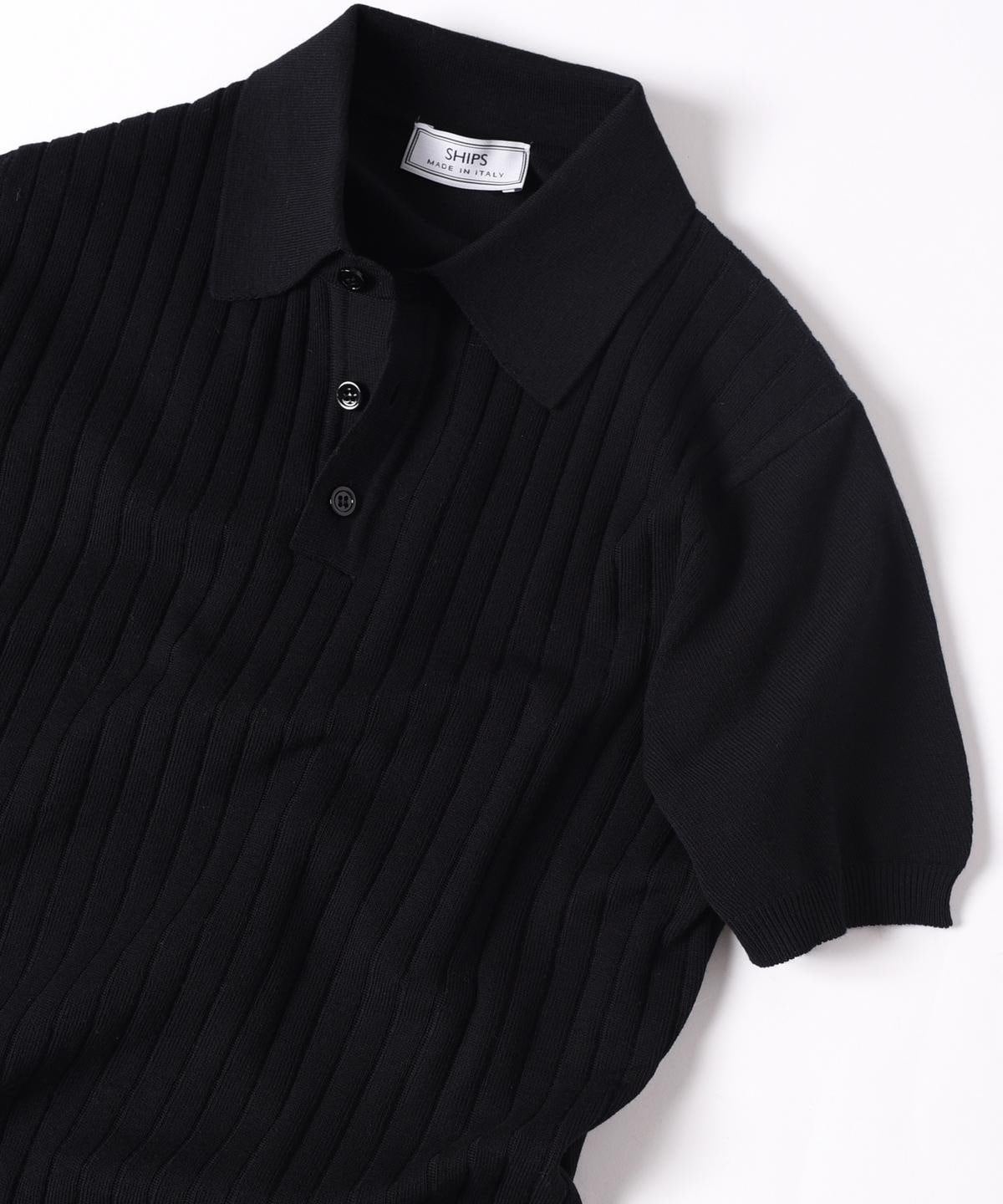 Made in Italy: ニット ポロシャツ