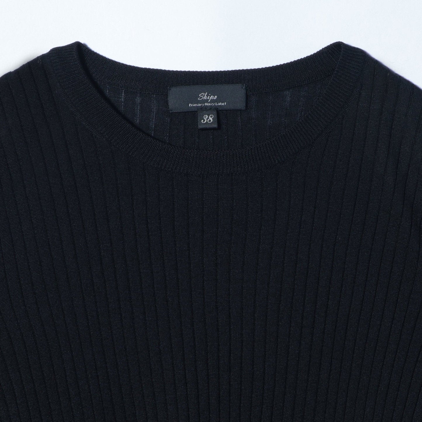PrimaryNavyLabel:シルクカシミヤクルーネックプルオーバー