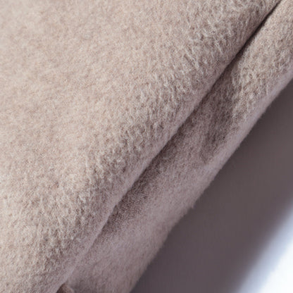 SUPER140ノーカラーAラインPコート