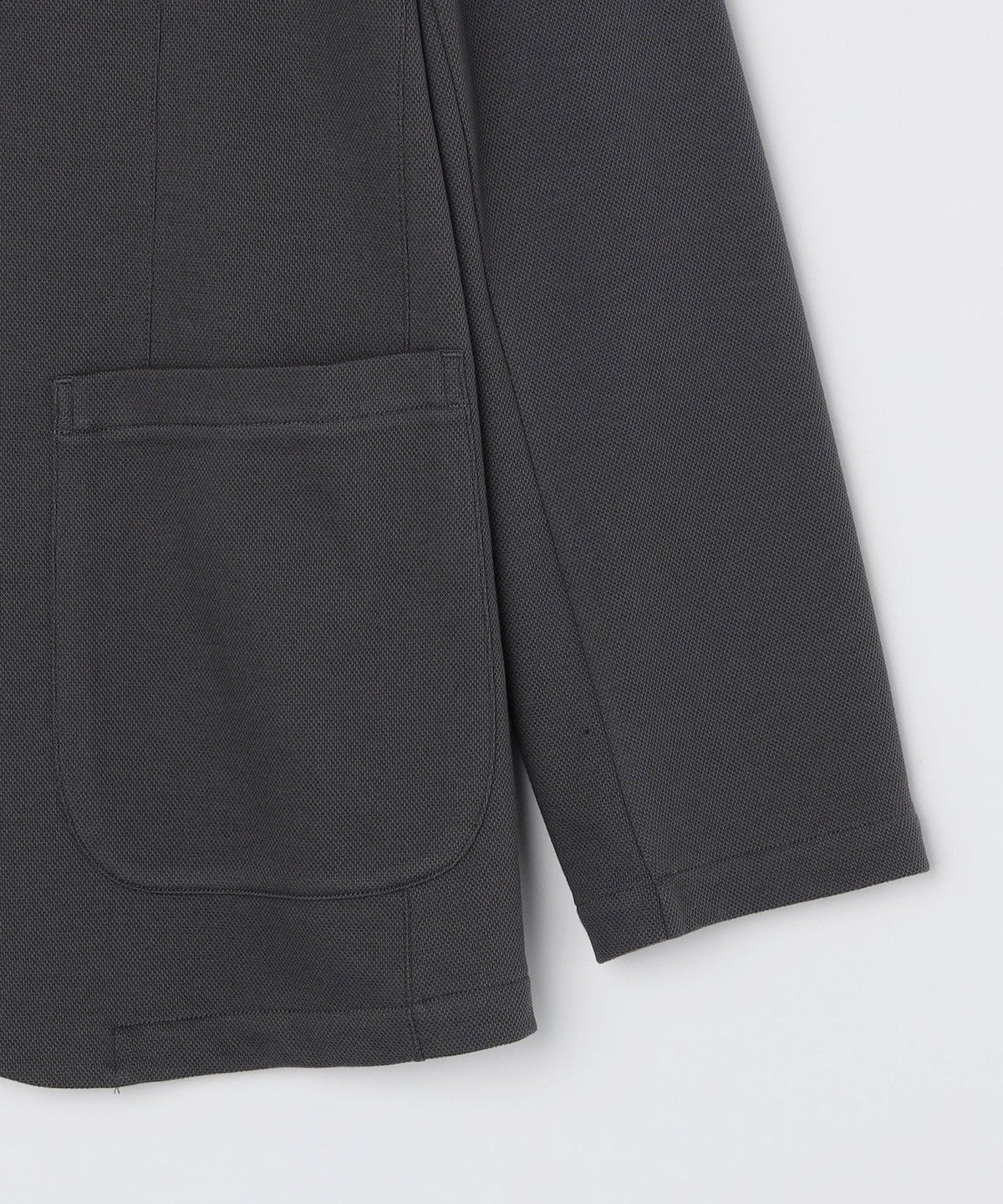 SHIPS: ジャージー リップル カノコ ２Bジャケット / LL / チャコールグレー | SHIPS CYCLE MARKET |  株式会社シップス