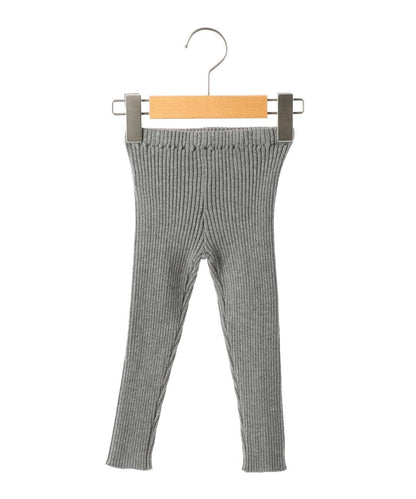 SHIPS KIDS:17FW リブスパッツ（無地）