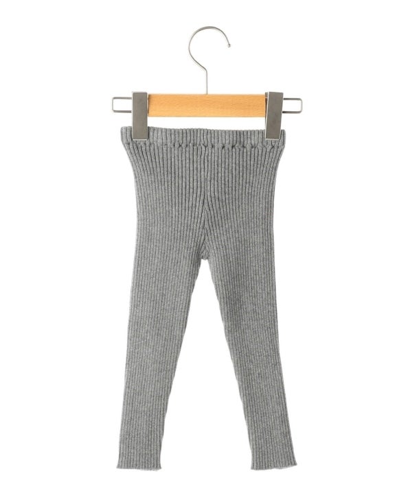 SHIPS KIDS:17FW リブスパッツ（無地）